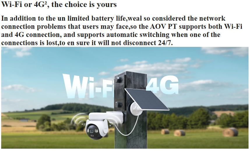 imou aov pt 5mp with solar panel 360° ptz outdoor security camera 4g lte wifi network 10000mah battery auto tracking ip camera